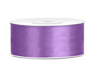 Satino juostelė, šviesiai violetinė, 25 mm/25 m, 1 dėž/30 vnt (1 vnt/25 m) kaina ir informacija | Dovanų pakavimo priemonės | pigu.lt