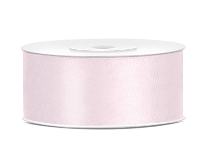 Satino juostelė Powder, šviesiai rožinė, 25 mm/25 m, 1 vnt/25 m kaina ir informacija | Dovanų pakavimo priemonės | pigu.lt