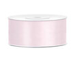 Satino juostelė Powder, šviesiai rožinė, 25 mm/25 m, 1 dėž/30 vnt (1 vnt/25 m) kaina ir informacija | Dovanų pakavimo priemonės | pigu.lt
