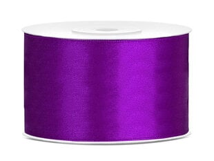 Satino juostelė, violetinė, 38 mm/25 m, 1 vnt/25 m kaina ir informacija | Dovanų pakavimo priemonės | pigu.lt