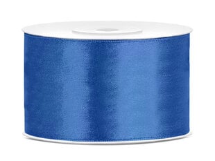 Satino juostelė Royal Blue, mėlyna, 38 mm/25 m, 1 vnt/25 m kaina ir informacija | Dovanų pakavimo priemonės | pigu.lt