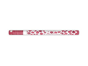 Конфетти пушка Лепестки роз, темно-красного цвета, 80 см, 1 коробка/36 шт цена и информация | Праздничные декорации | pigu.lt