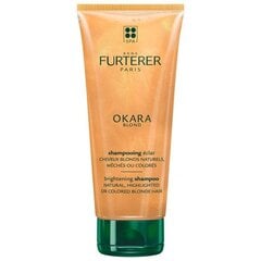 Spindesio suteikiantis plaukų šampūnas Rene Furterer Okara Blond 200 ml kaina ir informacija | Šampūnai | pigu.lt