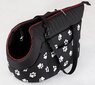 Gyvūnų transportavimo krepšys Hobbydog R3, juodas цена и информация | Transportavimo narvai, krepšiai | pigu.lt