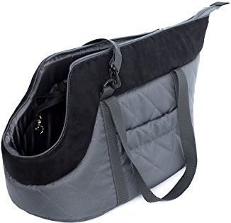 Gyvūnų transportavimo krepšys Hobbydog R2, pilkas/juodas цена и информация | Transportavimo narvai, krepšiai | pigu.lt