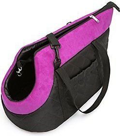 Gyvūnų transportavimo krepšys Hobbydog R2, juodas/rožinis цена и информация | Transportavimo narvai, krepšiai | pigu.lt