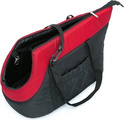 Сумка для перевозки животных Hobbydog R3, черная/красная цена и информация | Переноски, сумки | pigu.lt