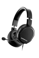 SteelSeries Arctis 1 Black  цена и информация | Теплая повязка на уши, черная | pigu.lt