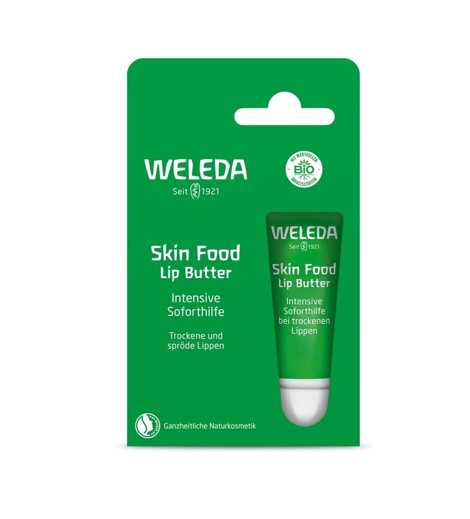 Lūpų sviestas Weleda Skin Food 8 ml цена и информация | Lūpų dažai, blizgiai, balzamai, vazelinai | pigu.lt