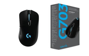 Logitech G703, черный цена и информация | Мыши | pigu.lt