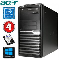 Acer Veriton M4610G MT G630 4GB 500GB DVD WIN10 kaina ir informacija | Stacionarūs kompiuteriai | pigu.lt