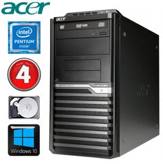 Acer Veriton M4610G MT G630 4GB 250GB DVD WIN10 цена и информация | Стационарные компьютеры | pigu.lt