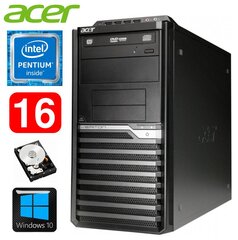 Acer Veriton M4610G MT G630 16GB 250GB DVD WIN10 цена и информация | Стационарные компьютеры | pigu.lt