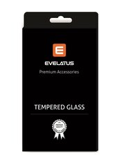 Evelatus HTC U12+ 2.5D Black Frame (Edge Glue) kaina ir informacija | Apsauginės plėvelės telefonams | pigu.lt