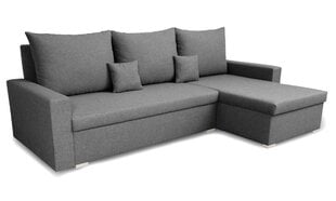 Универсальный угловой диван Bellezza Mondo, светло-серый цена и информация | Угловые диваны | pigu.lt