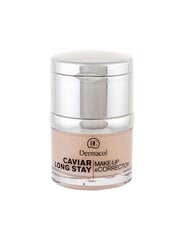 Makiažo pagrindas Dermacol Caviar Long Stay Make-Up & Corrector 1.5 Sand, 30 ml цена и информация | Пудры, базы под макияж | pigu.lt