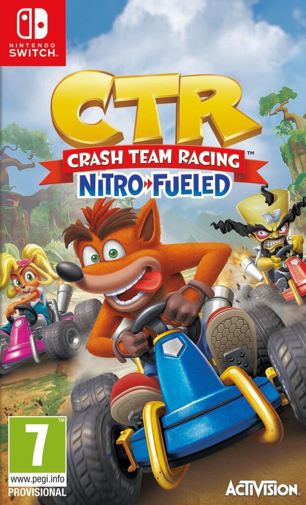 NINTENDO SWITCH Crash Team Racing - Nitro-Fuelled kaina ir informacija | Kompiuteriniai žaidimai | pigu.lt