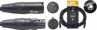 DMX kabelis Stagg NDX20R-5, 20 m. kaina ir informacija | Kabeliai ir laidai | pigu.lt