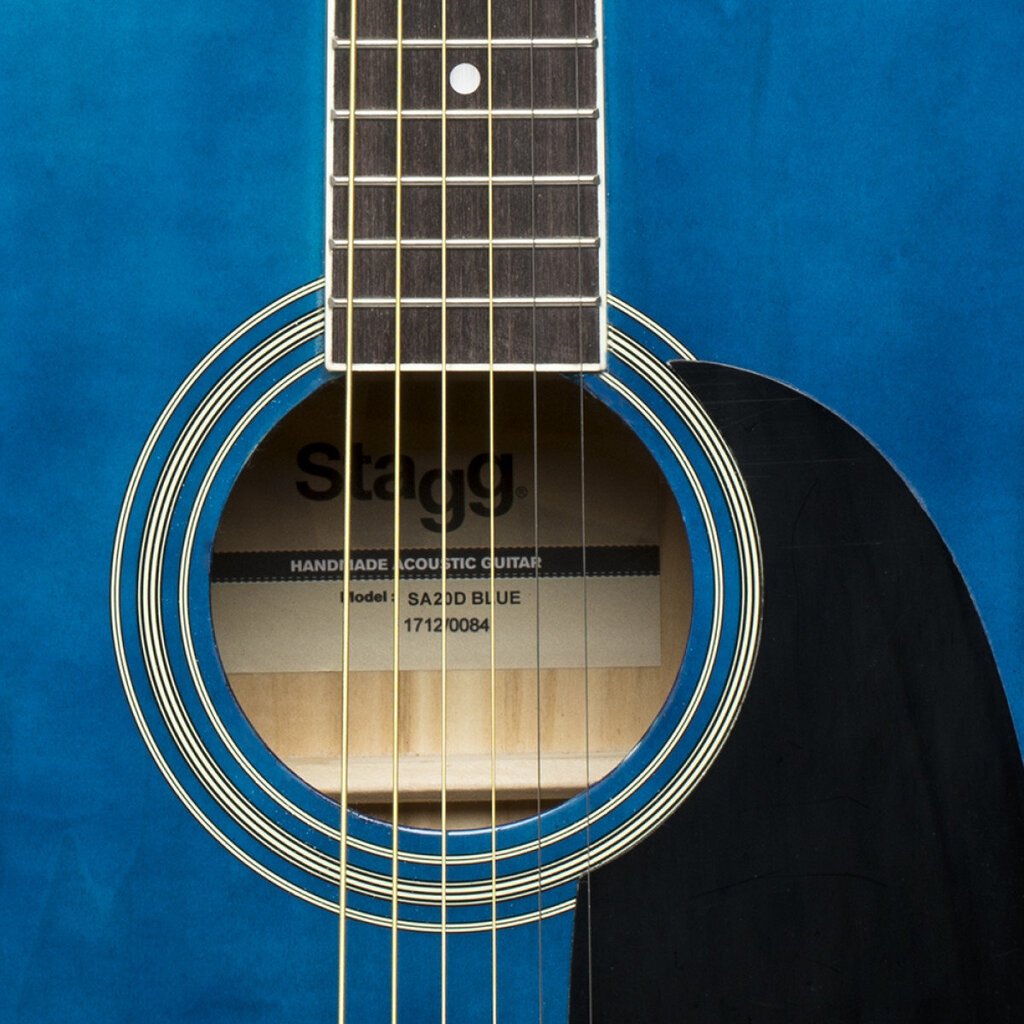 Akustinė gitara Stagg SA20D BLUE цена и информация | Gitaros | pigu.lt