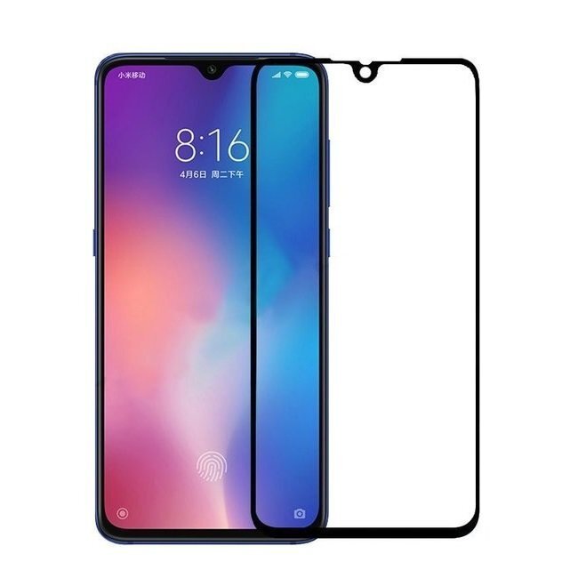 Apsauginis stiklas MyScreen Edge 2.5D 0.33mm 9H Premium skirtas Xiaomi Mi 9 kaina ir informacija | Apsauginės plėvelės telefonams | pigu.lt