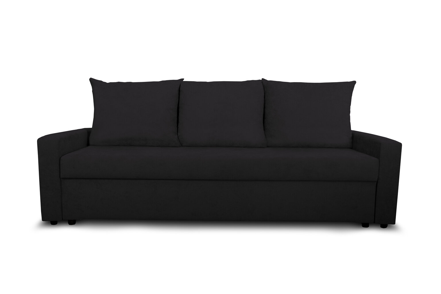 Sofa Bellezza Delta, juoda kaina ir informacija | Sofos | pigu.lt