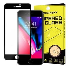 Защитное стекло дисплея Wozinsky 5D, адаптировано к чехлу Apple iPhone 7/8/SE2, черное цена и информация | Google Pixel 3a - 3mk FlexibleGlass Lite™ защитная пленка для экрана | pigu.lt