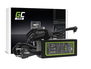 Green Cell 20V, 3.25A, 65W цена и информация | Зарядные устройства для ноутбуков | pigu.lt