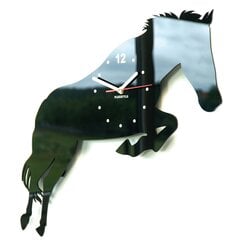 Часы настенные Галопирующая лошадь цена и информация | Часы | pigu.lt