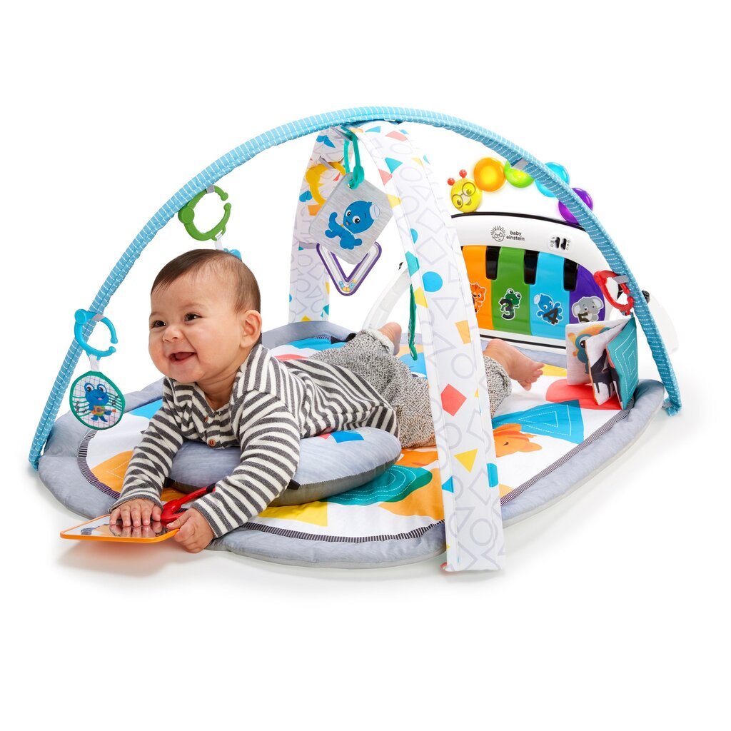 Lavinamasis kilimėlis Baby Einstein 4-in-1 Kickin' Tunes™ kaina ir informacija | Lavinimo kilimėliai | pigu.lt