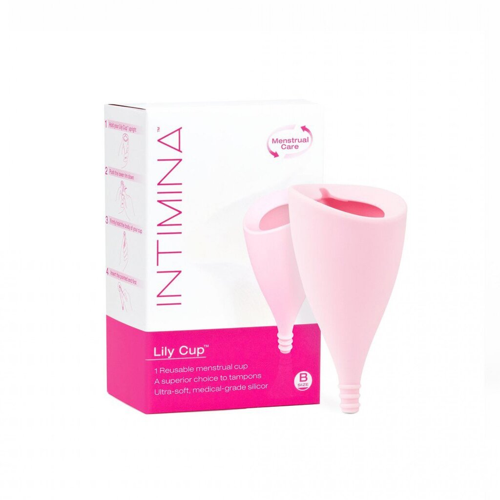 Menstruacinė taurelė Intimina Lily Cup, dydis A kaina ir informacija | Tamponai, higieniniai paketai, įklotai | pigu.lt
