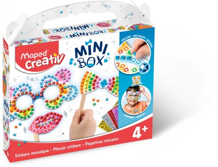 Mozaikos lipdukų rinkinys Maped Creativ Mini Box kaina ir informacija | Lavinamieji žaislai | pigu.lt