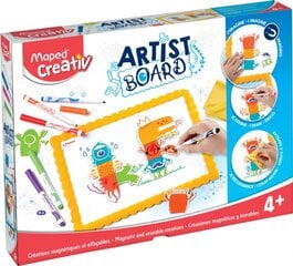 MAPED Creativ комплект белая доска с магнитами 4+ цена и информация | Развивающие игрушки | pigu.lt