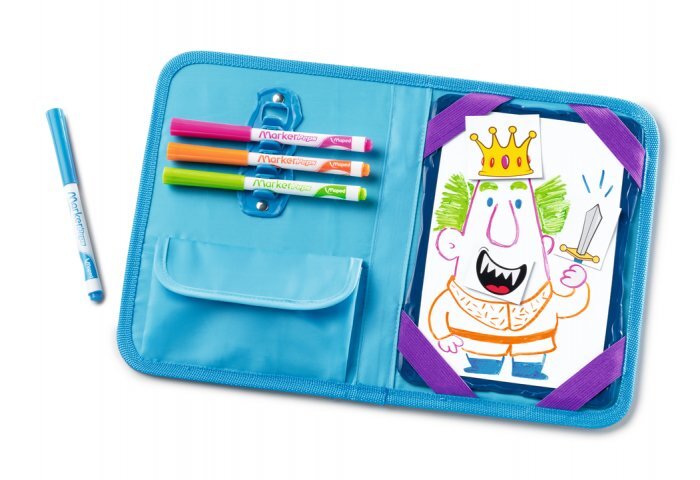 Piešimo rinkinys su magnetine lenta Maped Creativ Travel Board Knights and Princesses kaina ir informacija | Piešimo, tapybos, lipdymo reikmenys | pigu.lt