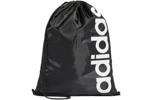 Сумка для спортивной экипировки Adidas Linear Core Gym Sack DT5714, черная цена и информация | Рюкзаки и сумки | pigu.lt