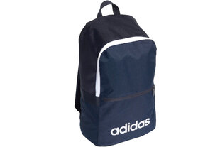 Kuprinė Adidas Linear Classic BP Daily ED0289, 22l, tamsiai mėlyna kaina ir informacija | Kuprinės ir krepšiai | pigu.lt