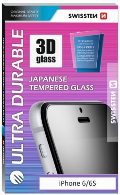 Swissten Ultra Durable 3D Japanese Tempered Glass Premium 9H Screen Protector Apple iPhone XS Max Transparent kaina ir informacija | Apsauginės plėvelės telefonams | pigu.lt