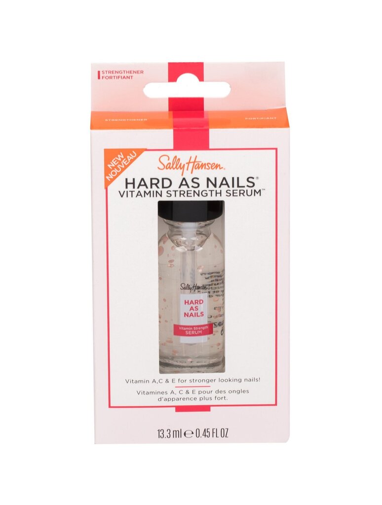 Serumas nagų stiprinimui Sally Hansen Hard as Nails 13,3 ml цена и информация | Nagų lakai, stiprintojai | pigu.lt