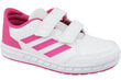 Sportiniai bateliai mergaitėms Adidas AltaSport CF K D96828, balti / rožiniai kaina ir informacija | Bateliai vaikams | pigu.lt