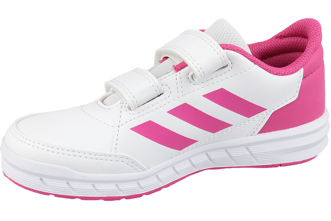 Sportiniai bateliai mergaitėms Adidas AltaSport CF K D96828, balti / rožiniai kaina ir informacija | Bateliai vaikams | pigu.lt