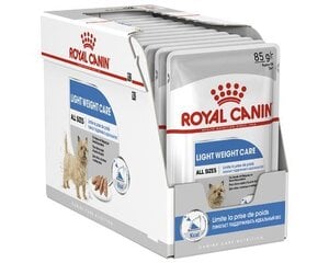 Влажный корм Royal Canin Light Weight Care, 12 x 85 гр цена и информация | Консервы для собак | pigu.lt