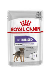 Royal Canin Sterilised drėgnas maistas šunims, 12 x 85 g kaina ir informacija | Konservai šunims | pigu.lt