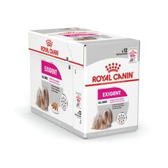 Влажный корм для привередливых взрослых собак Royal Canin CCN Exigent, 12x85 гр цена и информация | Консервы для собак | pigu.lt