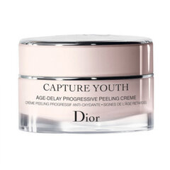 Крем для лица Dior Capture Youth Age-Delay Peeling Creme 50 мл цена и информация | Кремы для лица | pigu.lt