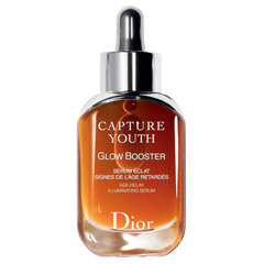 Christian Dior Capture Youth Glow Booster сыворотка для лица, 30 мл цена и информация | Сыворотки для лица, масла | pigu.lt