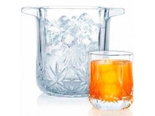 Luminark комплект ведерка для льда и стаканов Brighton, 7 частей цена и информация | Стаканы, фужеры, кувшины | pigu.lt