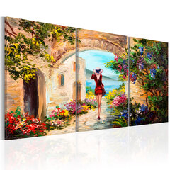 Paveikslas - Summer in Italy 120x60 cm цена и информация | Репродукции, картины | pigu.lt