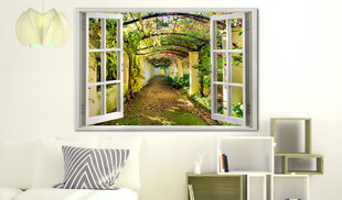 Paveikslas - Window: View on Pergola 90x60 cm kaina ir informacija | Reprodukcijos, paveikslai | pigu.lt