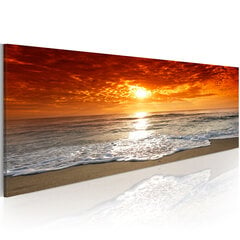 Изображение - Romantic sunset 135x45 см цена и информация | Репродукции, картины | pigu.lt
