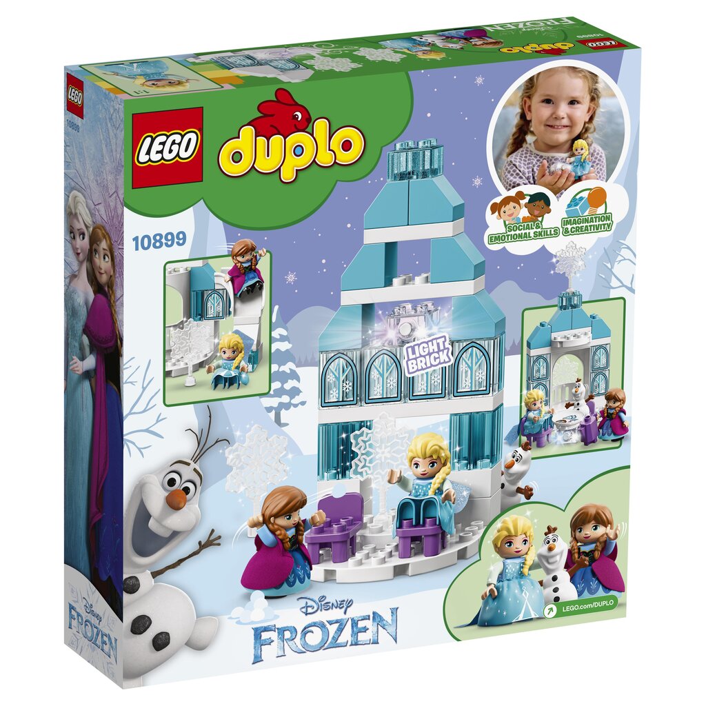 10899 LEGO® DUPLO Įšalusi ledo pilis цена и информация | Konstruktoriai ir kaladėlės | pigu.lt