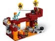 21154 LEGO® Minecraft Liepsnų tiltas kaina ir informacija | Konstruktoriai ir kaladėlės | pigu.lt